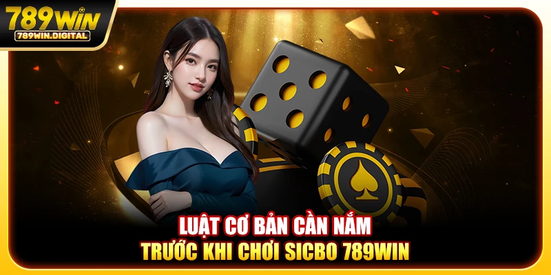 Luật cơ bản cần nắm trước khi chơi Sicbo 789WIN